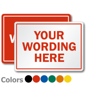 Custom signage